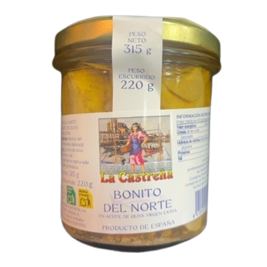 Bonito del norte en aceite de oliva 315G LA CASTREÑA