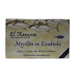 Mejillones en Escabeche El Ronqueo  6/8UNID. 115Gr