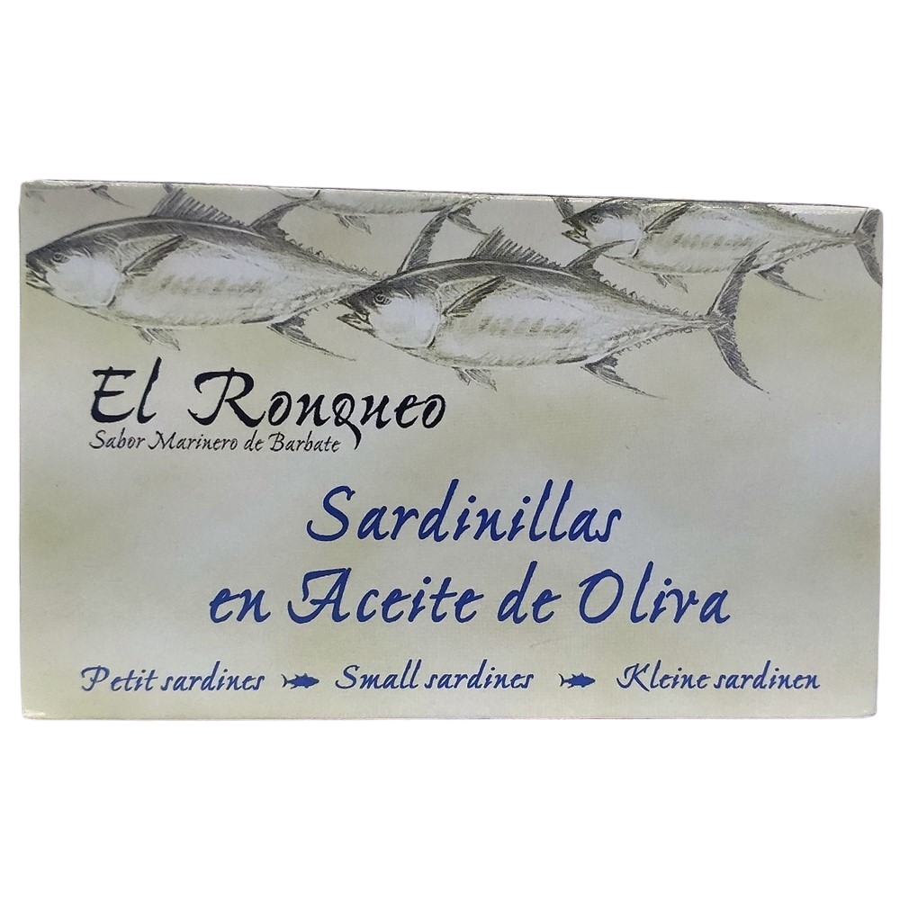 Sardinillas en Aceite de Oliva 16/20 120Gr El Ronqueo