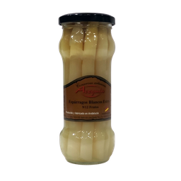 [CJ-0401] Espárragos Blancos Extra 6/8 Frutos D.O. Navarra Acequia 370Gr