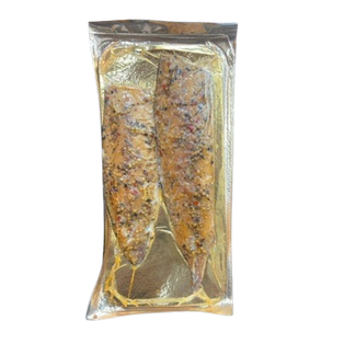 Filetes de caballa ahumados con pimienta