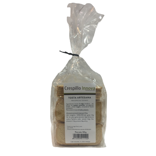 Tostas Artesanas Restangulares Crespillo Innova 100 g