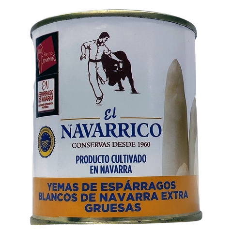 Yemas de Esparragos Blancos de Navarra Extra Gruesos 205Gr