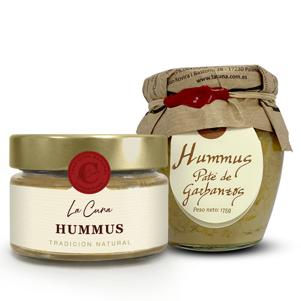 Hummus Paté de Garbanzos La Cuna Conservas 85Gr