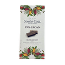 Chocolate 99% Cacao Simón Coll 85Gr