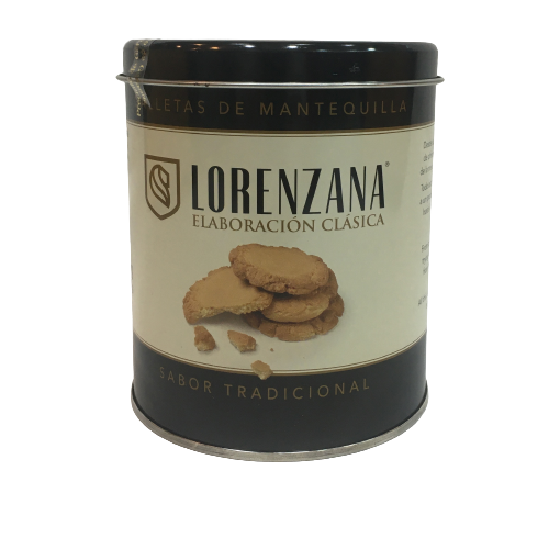 Galletas Loranzana Tradicional de mantequilla 210 gr