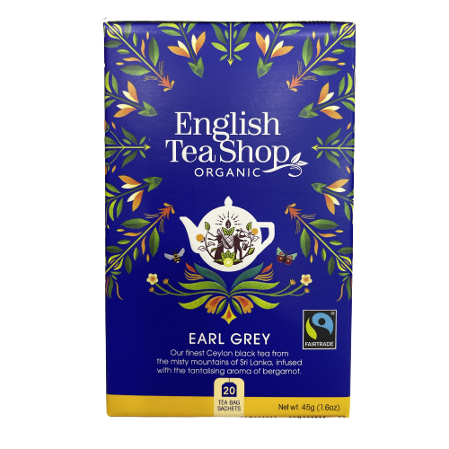 TÉ INGLÉS EARL GREY ECOLÓGICO 20 BOLSITAS