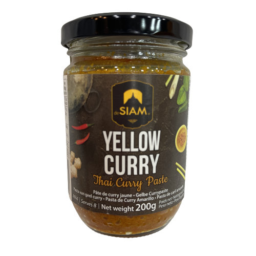 FRASCO PASTA DE CURRY AMARILLO PICANTE 200g