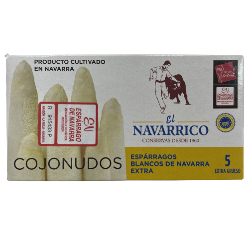 Espárrago Blancos de Navarra Extra 390g 5 Frutos