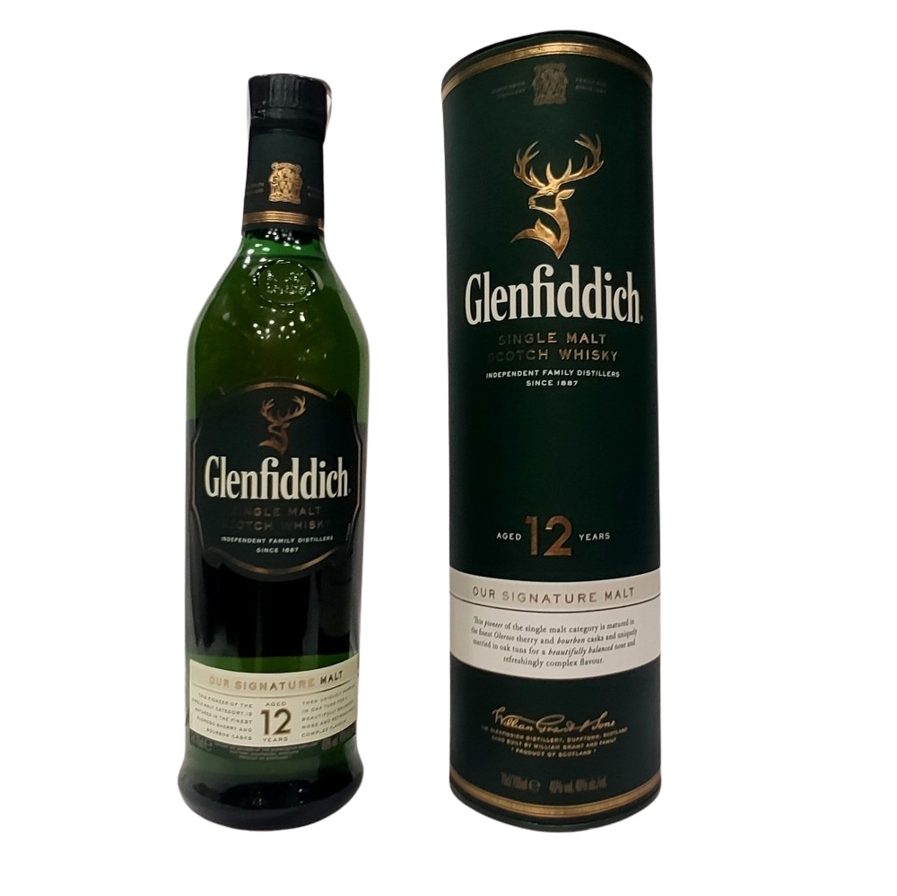 Glenfiddich 12 Años  MALTA 700 ml