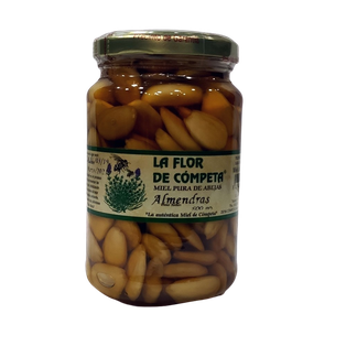 Miel Pura de Abeja de Cómpeta con Almendras 500 Gr