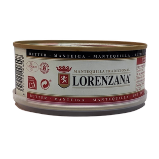 Mantequilla Lorenzana sin Sal 250Gr