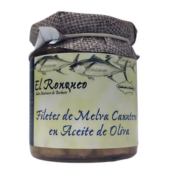 [CJ-0786] Filetes de Melva Canutera en Aceite de Oliva 195Gr El Ronqueo 