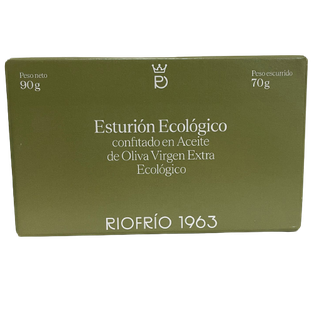 Esturion Confitado en Oliva Virgen Extra 90Gr