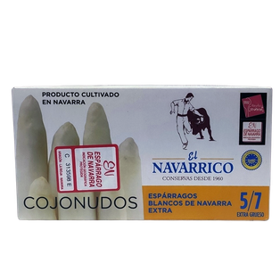 Espárragos Extra Lata 5/7 ´Cojonudos´ Navarrico 850Gr