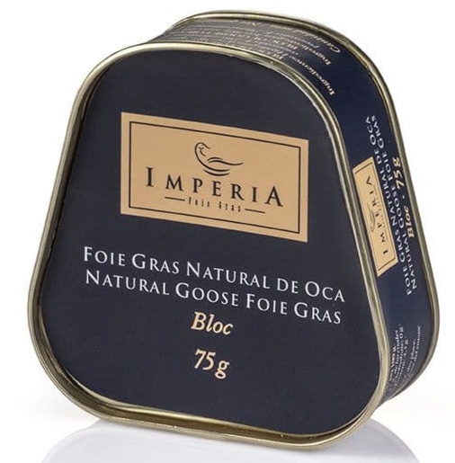 Foie Gras Natural de Oca Natural 75Gr Imperia Foie Gras