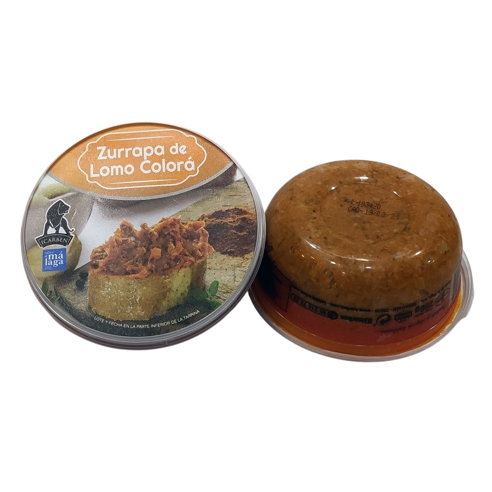 Zurrapa de Lomo Roja 250Gr
