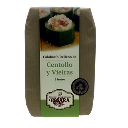 [CJ-0490] Calabacín Relleno de Centollo Y Vieiras 250 g