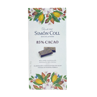 Chocolate 85% Cacao Simón Coll 85Gr