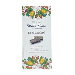 [CJ-0574] Chocolate 85% Cacao Simón Coll 85Gr