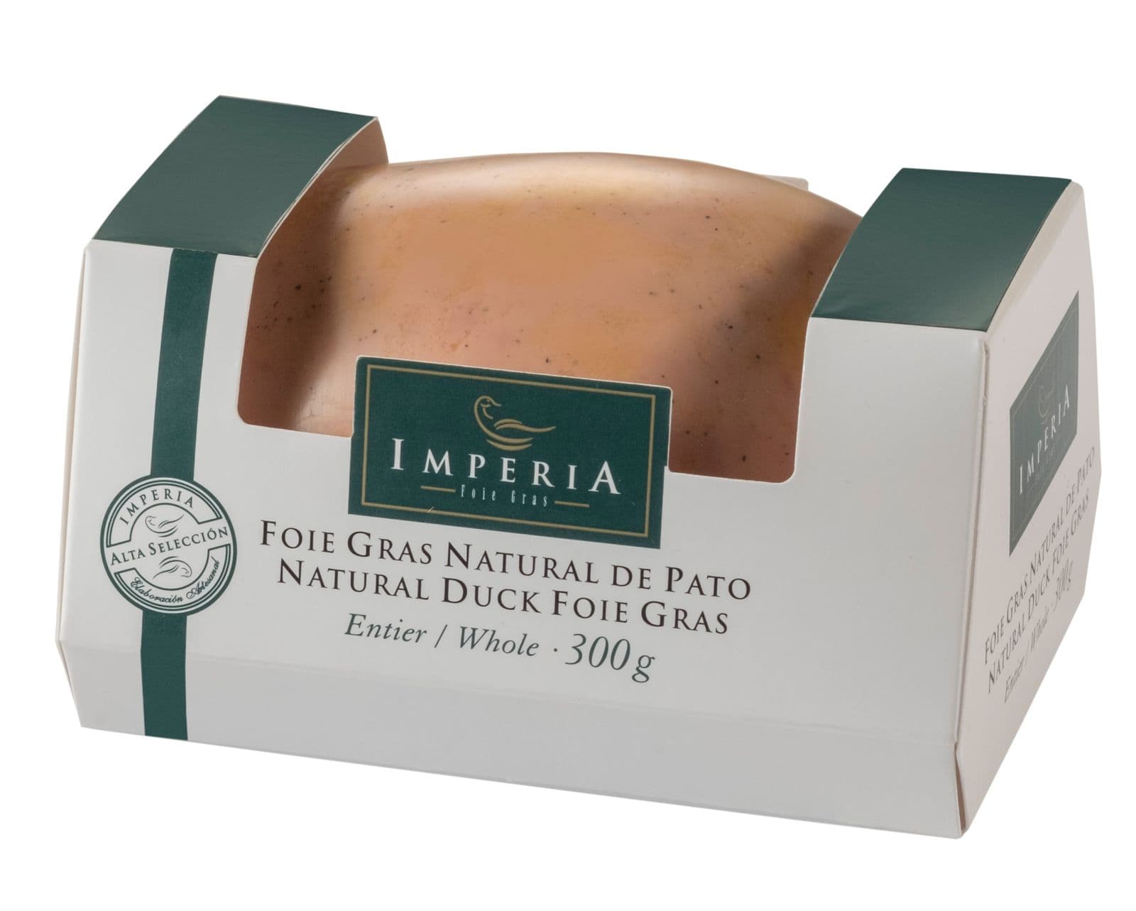 Entier de Foie Grass Natural de Pato Imperia 300Gr