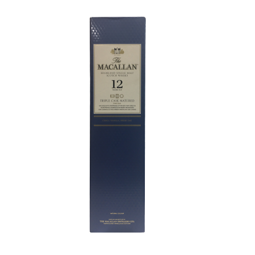 The macallan 12 años triple cask natured 70cl