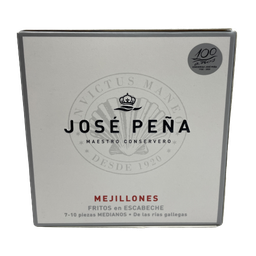 [CJ-0986] Mejillones Fritos en Escabeche 7/10 piezas José Peña