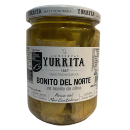 [CJ-0991] Bonito del norte en aceite de oliva 400g YURRITA