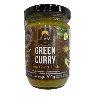 FRASCO PASTA DE CURRY VERDE 200g