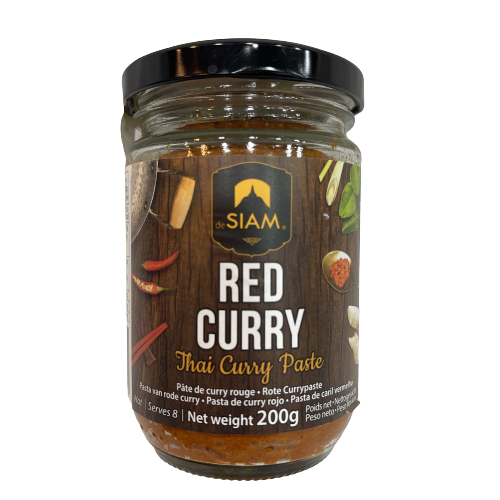 FRASCO PASTA DE CURRY ROJO PICANTE 200g