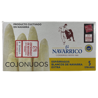 Espárrago Blancos de Navarra Extra 390g 5 Frutos
