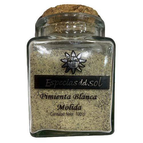 Pimienta Blanca Molida 100g